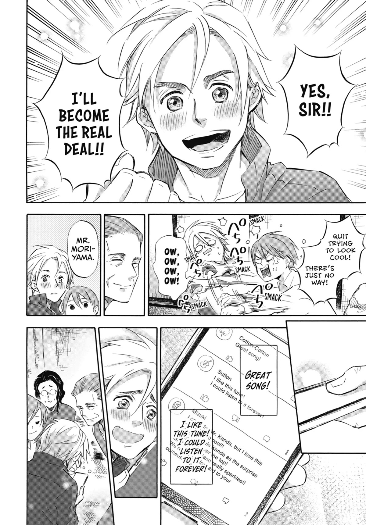 Ojisama to Neko Chapter 64 page 10 - Chapter 64: Go Fur It, Mori-mori