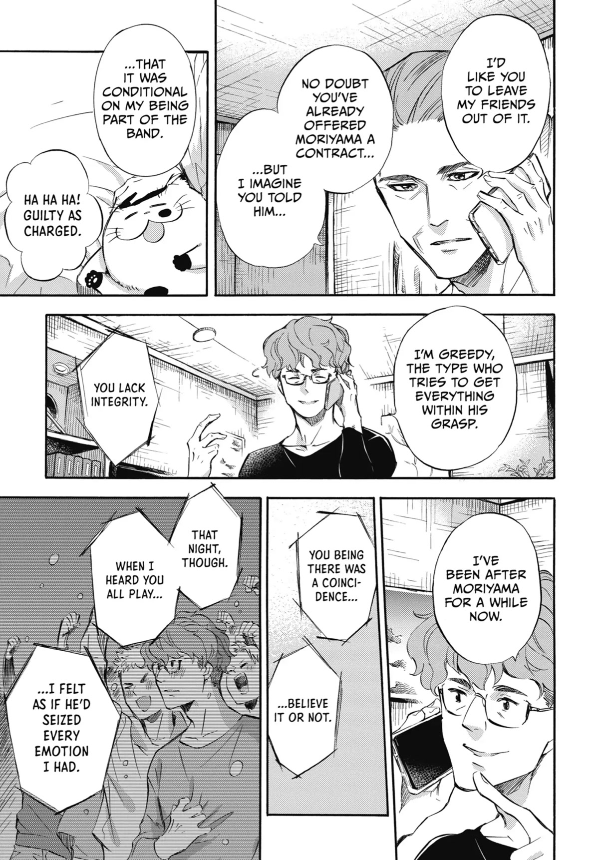 Ojisama to Neko Chapter 64 page 13 - Chapter 64: Go Fur It, Mori-mori