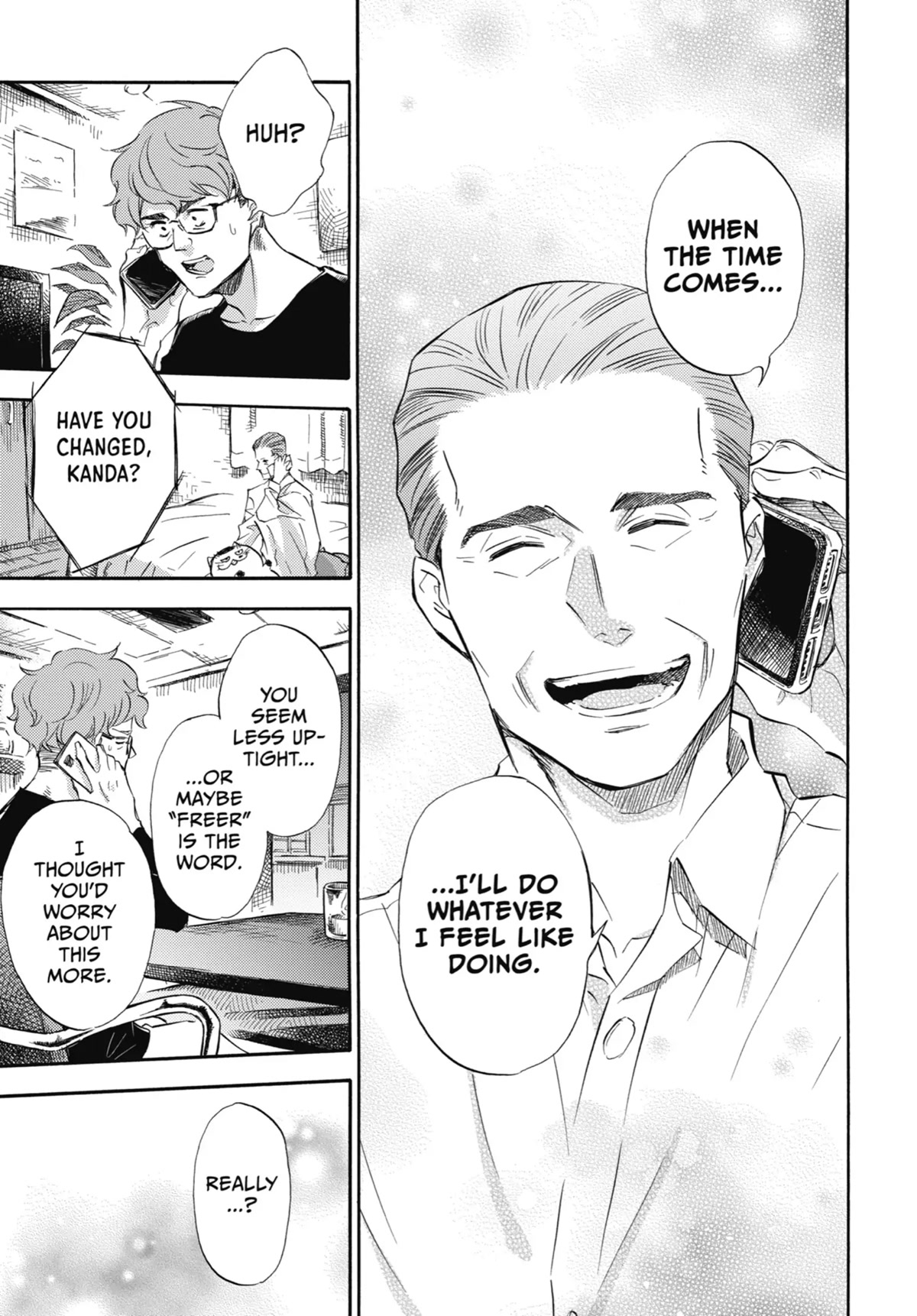 Ojisama to Neko Chapter 64 page 17 - Chapter 64: Go Fur It, Mori-mori