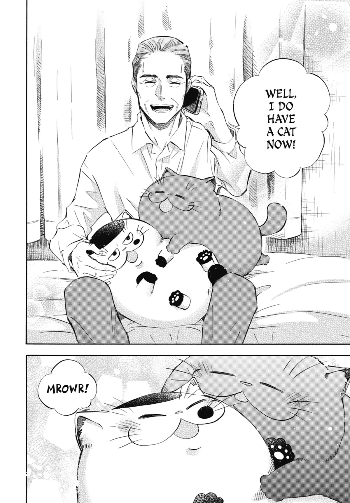 Ojisama to Neko Chapter 64 page 18 - Chapter 64: Go Fur It, Mori-mori