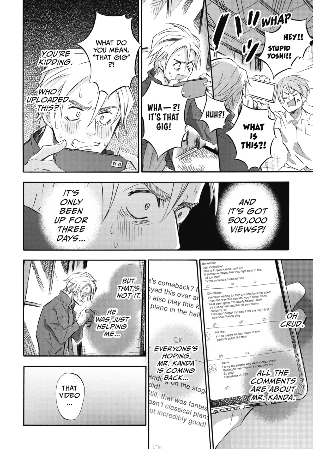 Ojisama to Neko Chapter 64 page 4 - Chapter 64: Go Fur It, Mori-mori