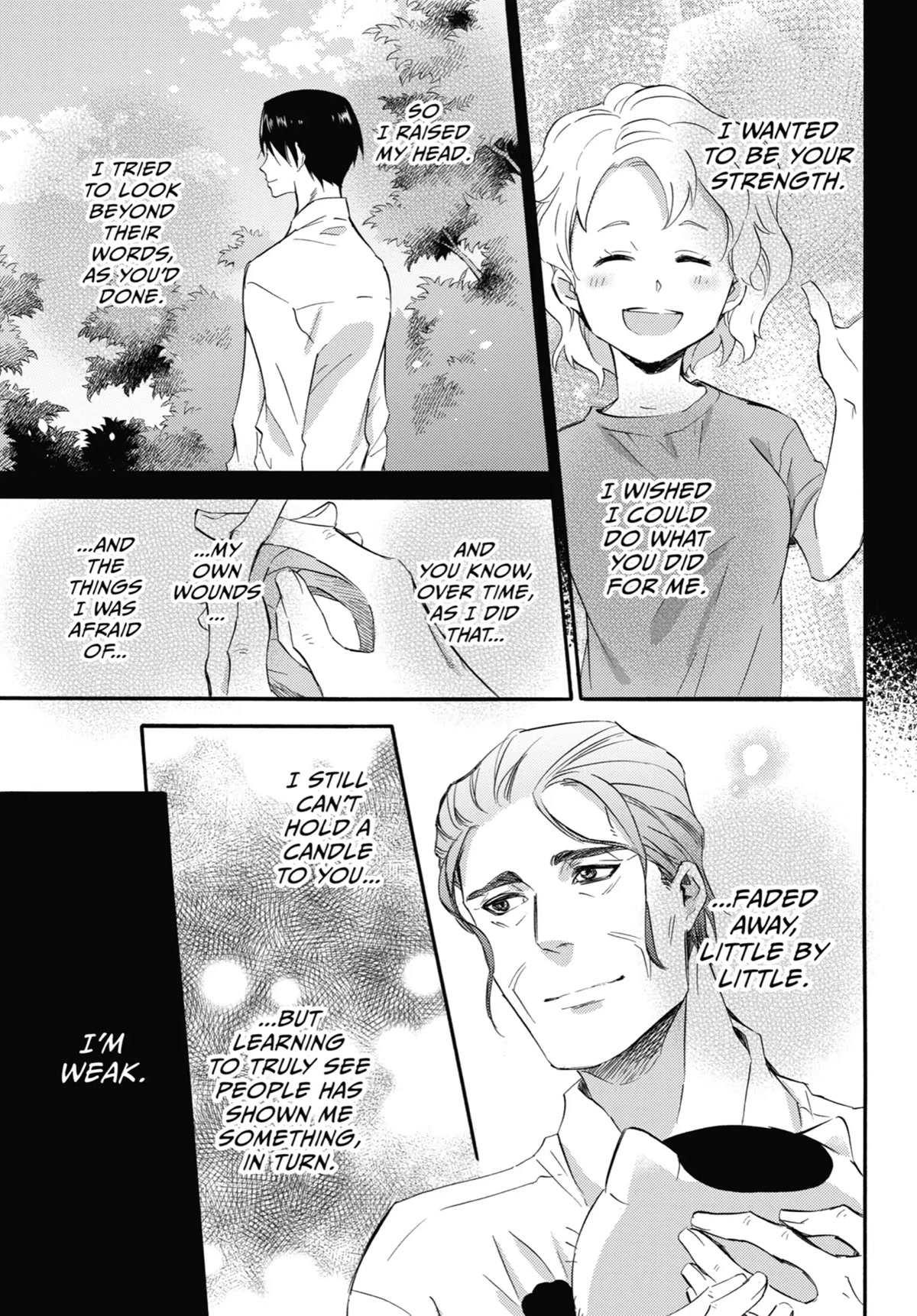 Ojisama to Neko Chapter 66 page 14 - Chapter 66: Fukumaru's a Great Fisherman