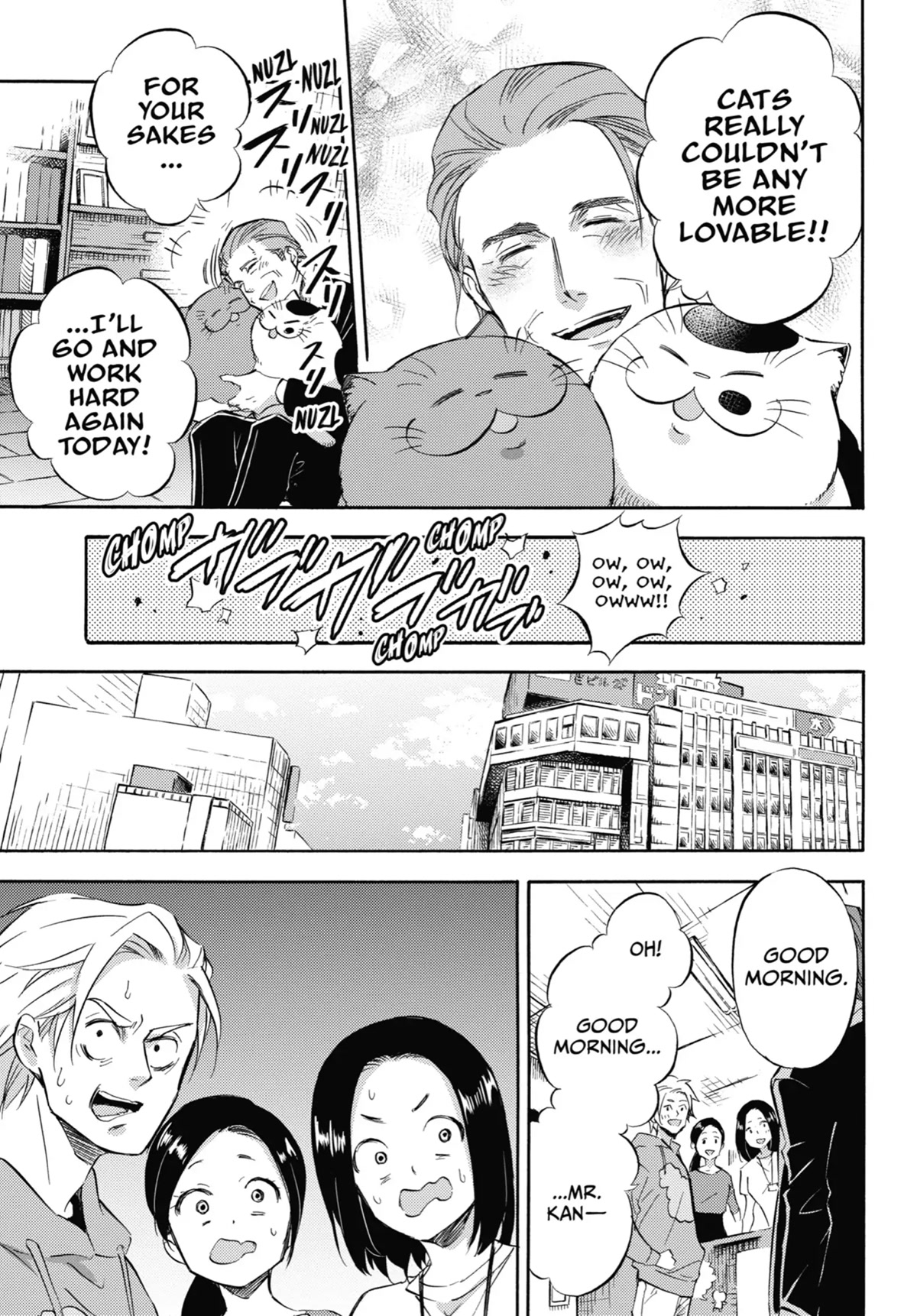 Ojisama to Neko Chapter 66 page 22 - Chapter 66: Fukumaru's a Great Fisherman