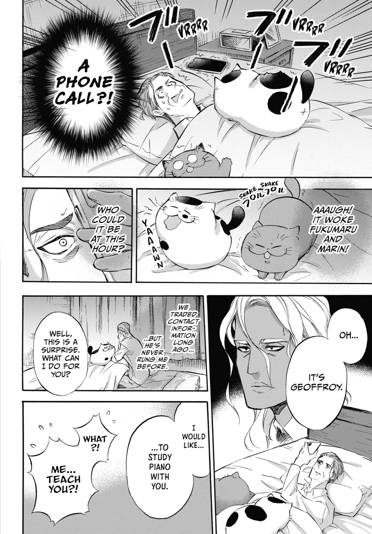 Ojisama to Neko Chapter 66 page 9 - Chapter 66: Fukumaru's a Great Fisherman