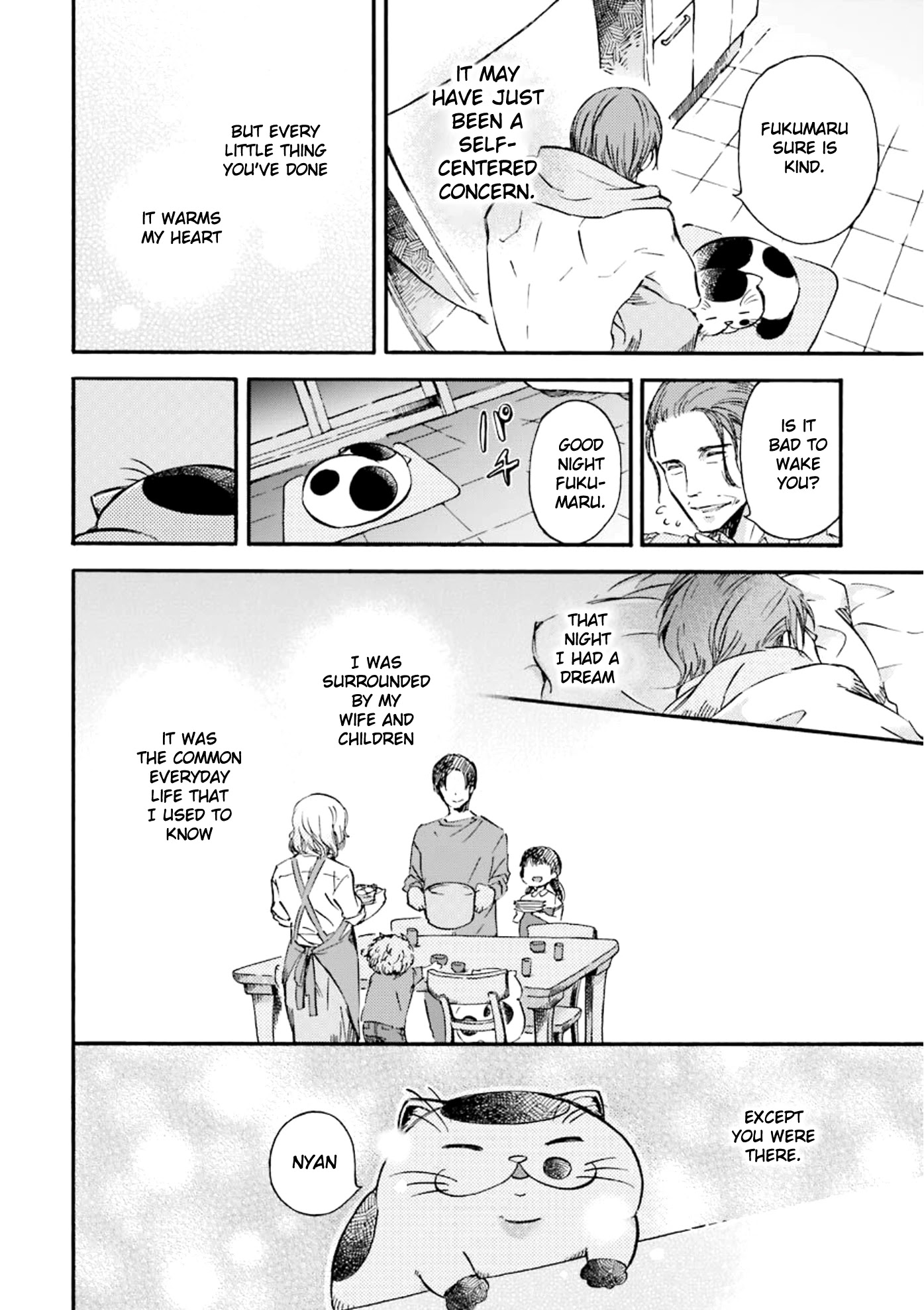 Ojisama to Neko Chapter 7 page 4 - Chapter 7: Goodnight Fukumaru