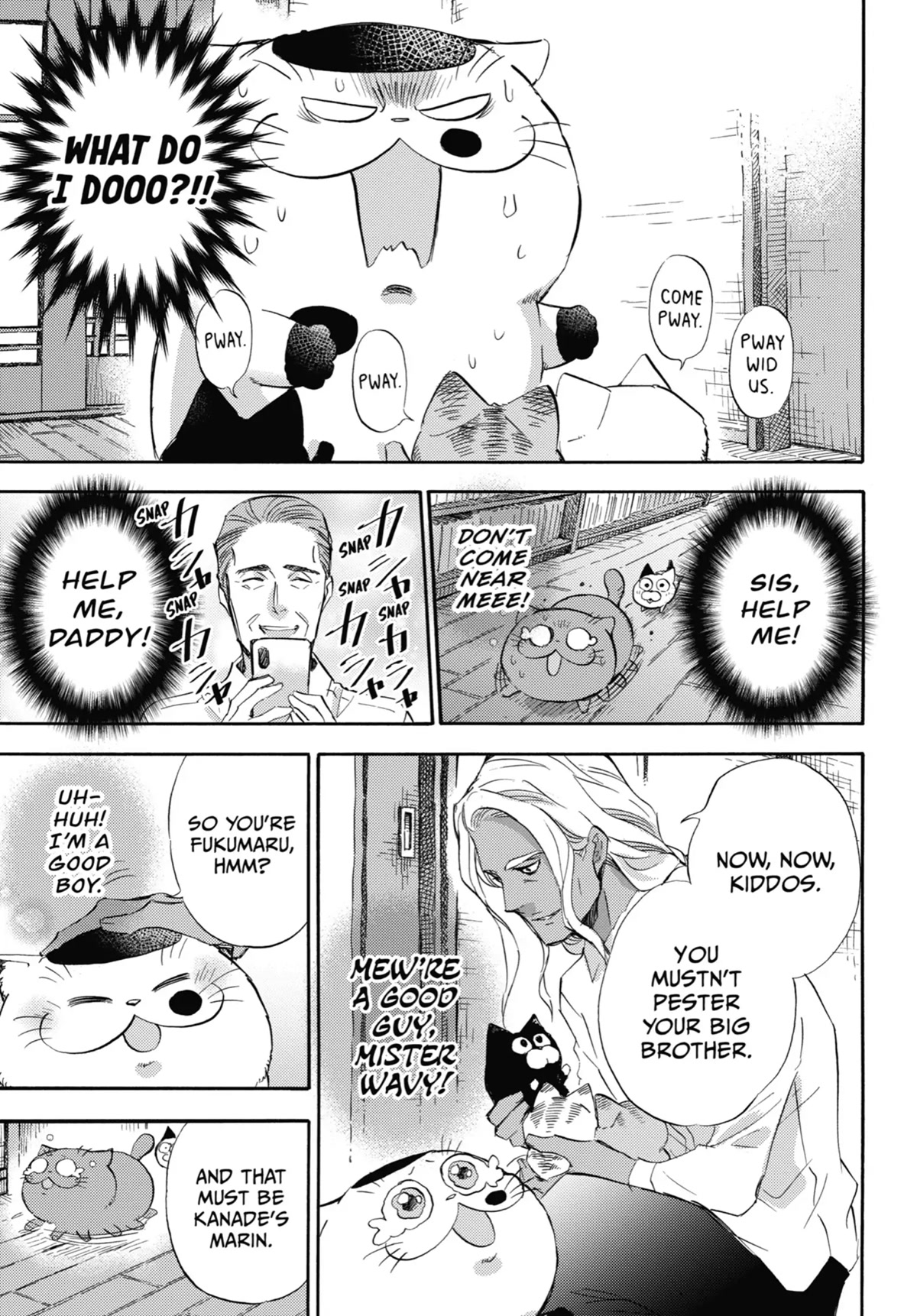 Ojisama to Neko Chapter 70 page 18 - Chapter 70: Scrub-Brush Invasion!