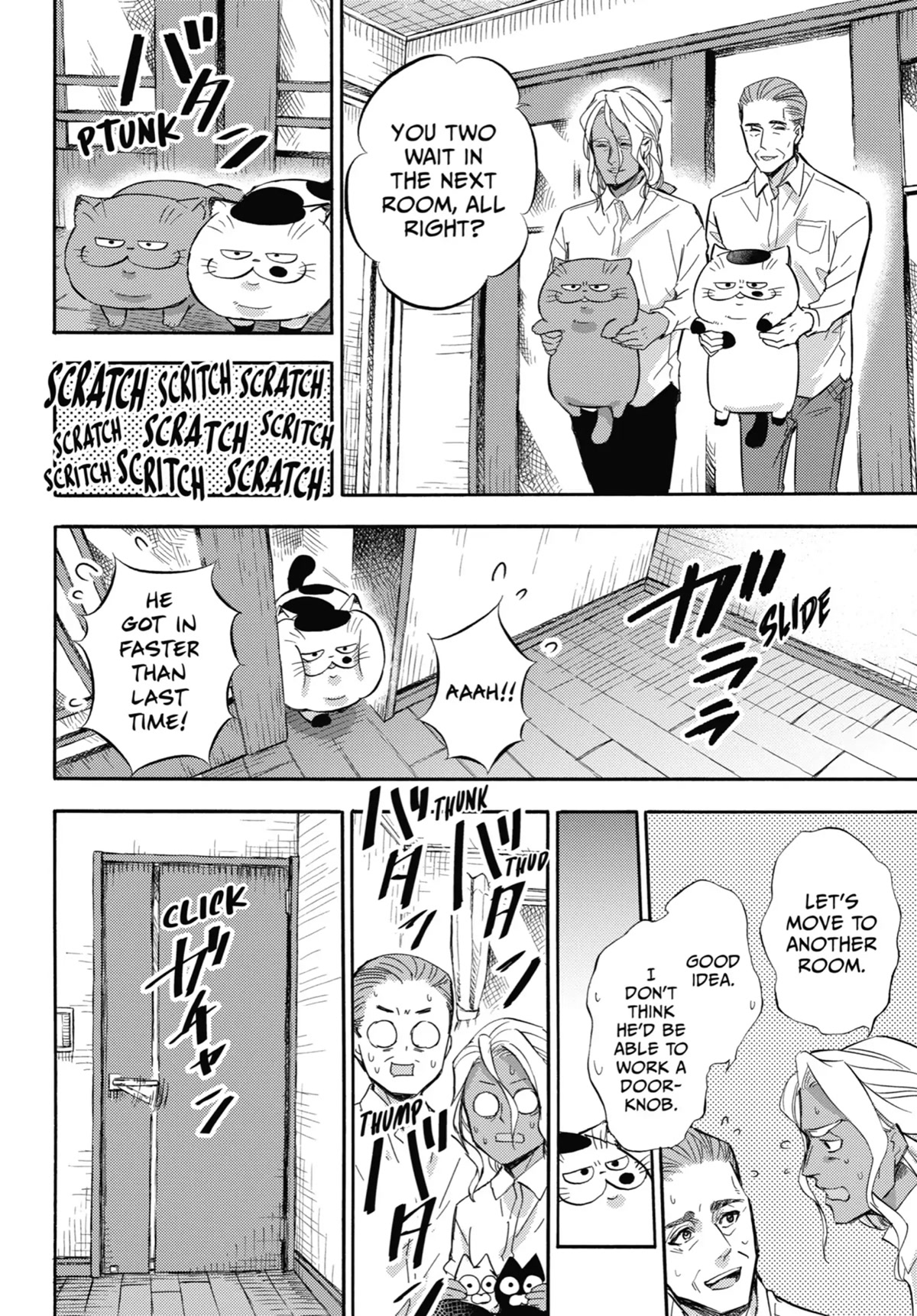 Ojisama to Neko Chapter 70 page 19 - Chapter 70: Scrub-Brush Invasion!