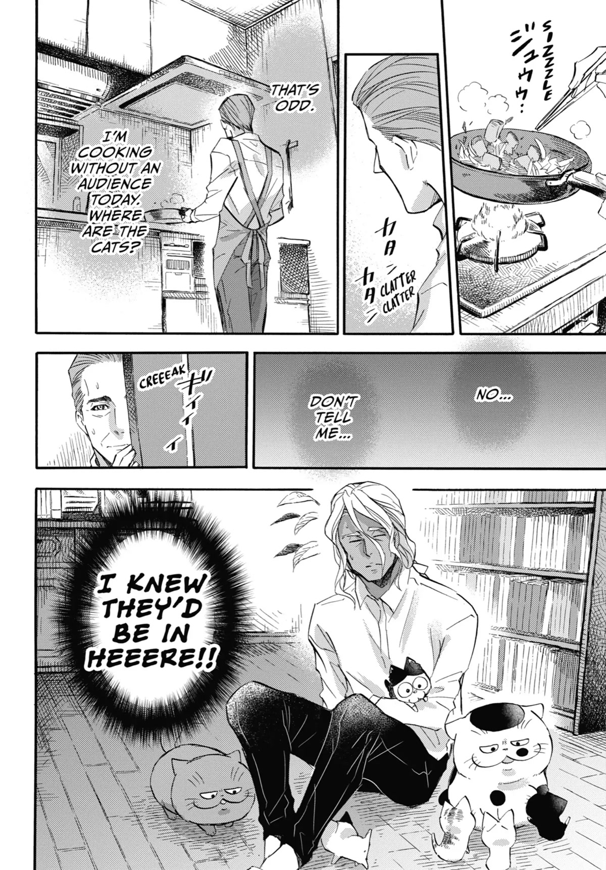 Ojisama to Neko Chapter 70 page 21 - Chapter 70: Scrub-Brush Invasion!