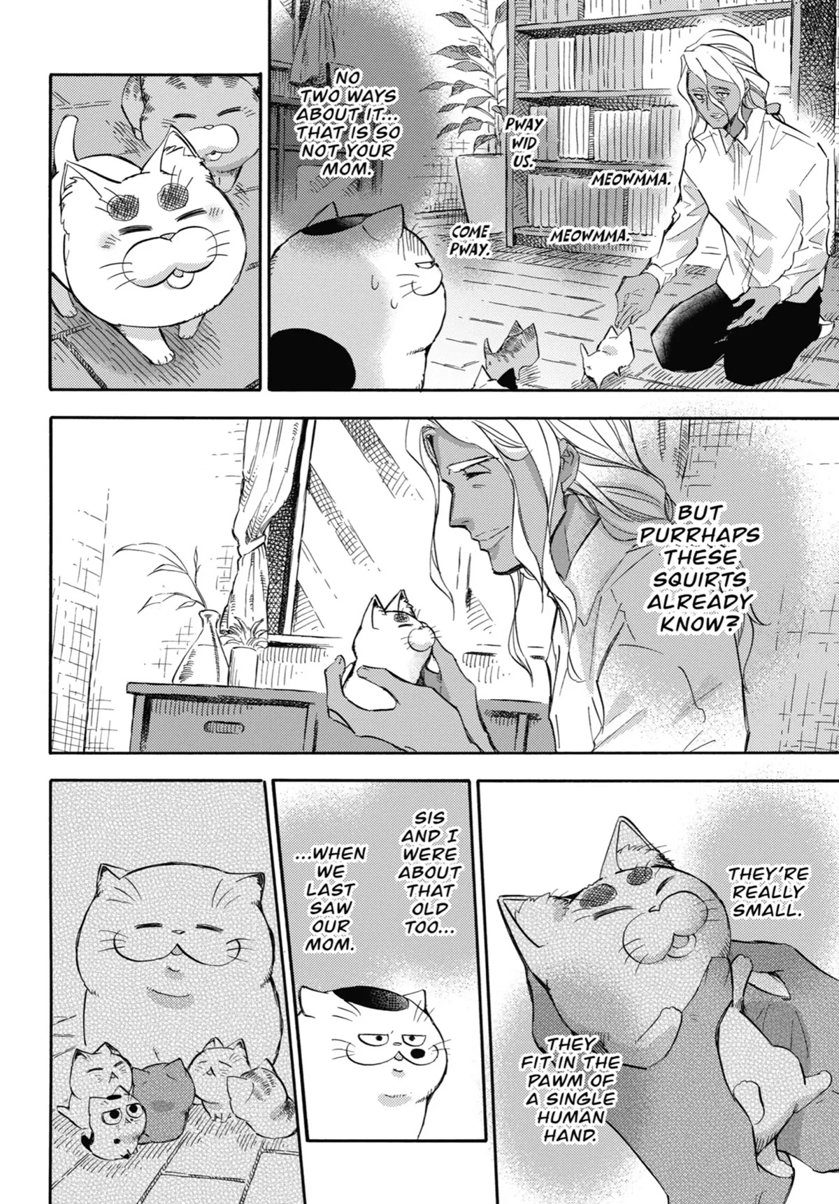 Ojisama to Neko Chapter 70 page 23 - Chapter 70: Scrub-Brush Invasion!
