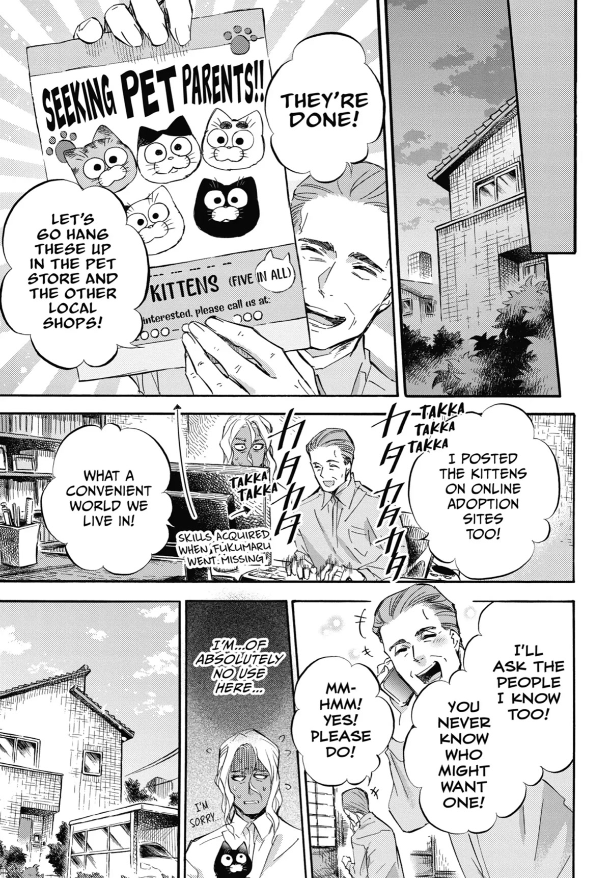 Ojisama to Neko Chapter 71 page 13 - Chapter 71: A Present From Meowmma