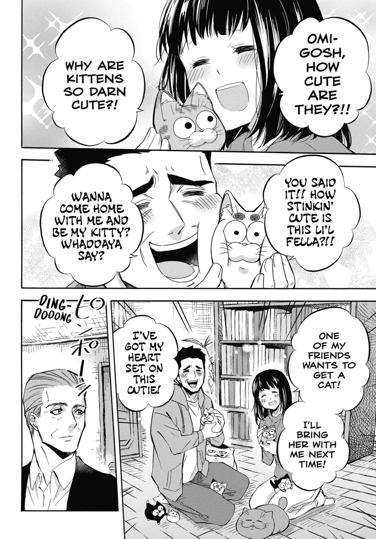 Ojisama to Neko Chapter 71 page 14 - Chapter 71: A Present From Meowmma