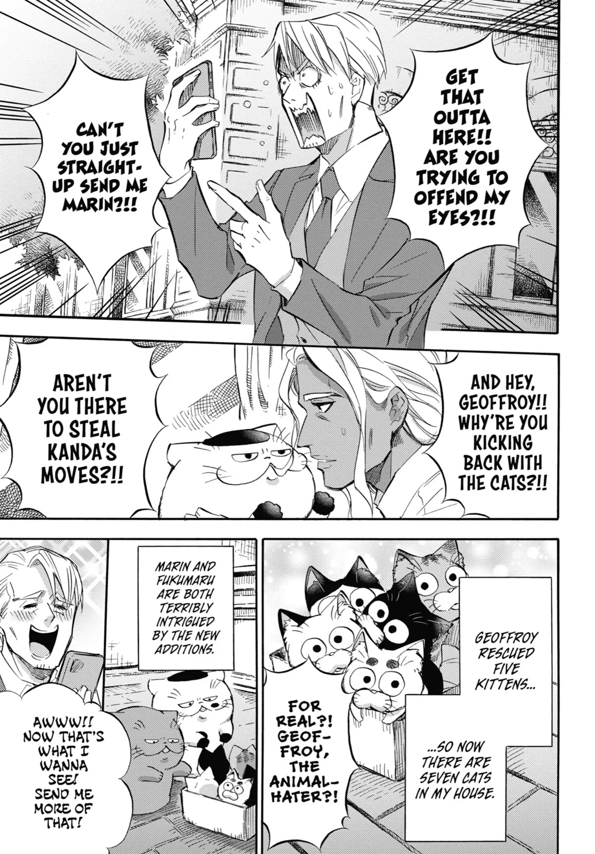 Ojisama to Neko Chapter 71 page 5 - Chapter 71: A Present From Meowmma