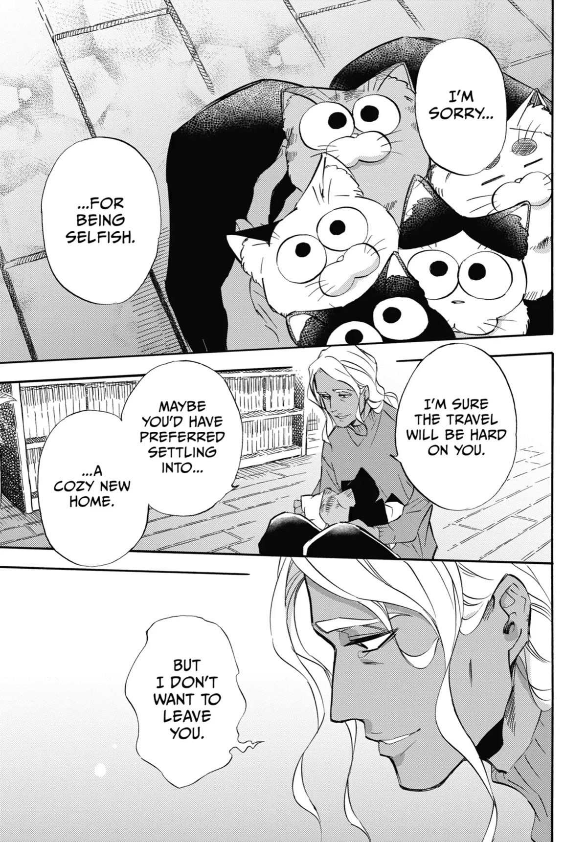Ojisama to Neko Chapter 72 page 11 - Chapter 72: Warm Tears