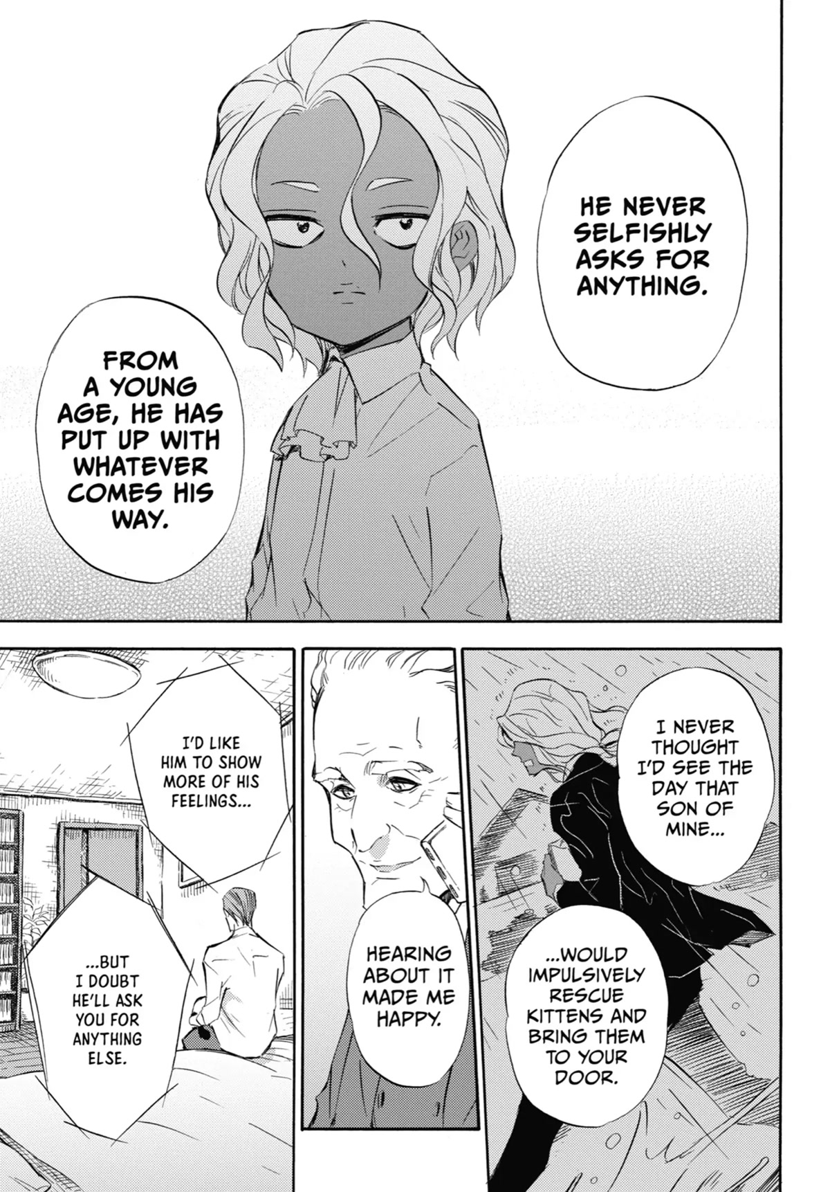 Ojisama to Neko Chapter 72 page 5 - Chapter 72: Warm Tears
