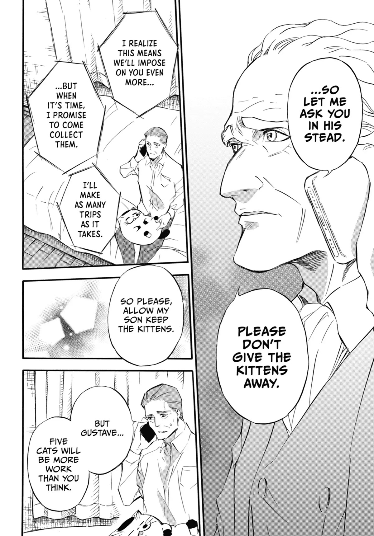 Ojisama to Neko Chapter 72 page 6 - Chapter 72: Warm Tears