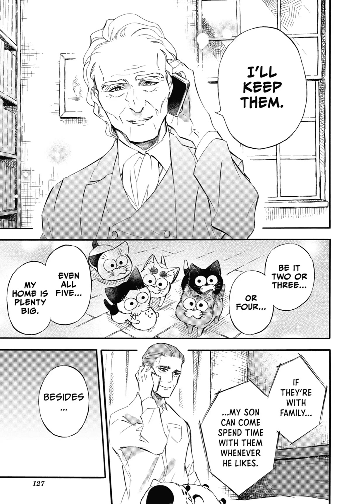 Ojisama to Neko Chapter 72 page 7 - Chapter 72: Warm Tears