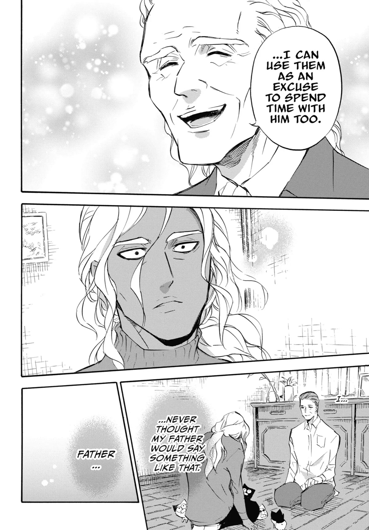 Ojisama to Neko Chapter 72 page 8 - Chapter 72: Warm Tears