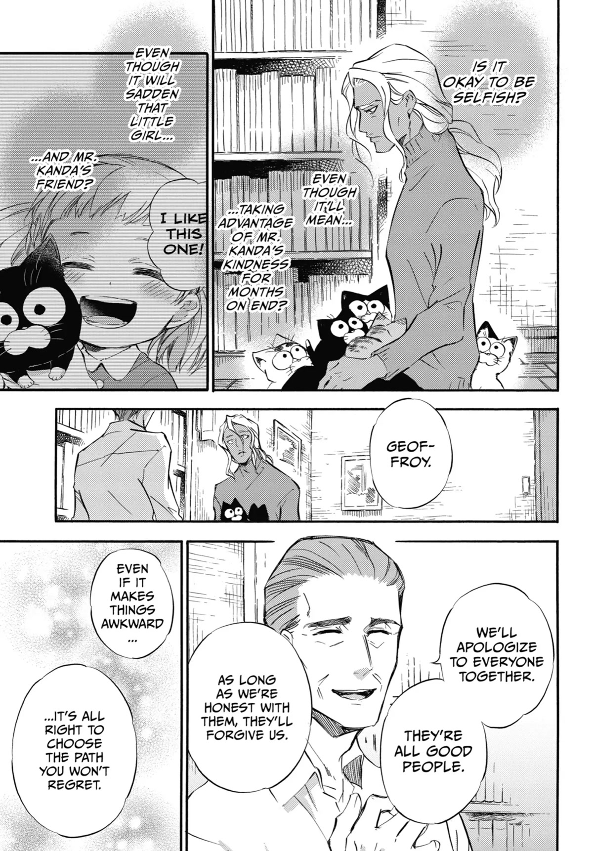 Ojisama to Neko Chapter 72 page 9 - Chapter 72: Warm Tears