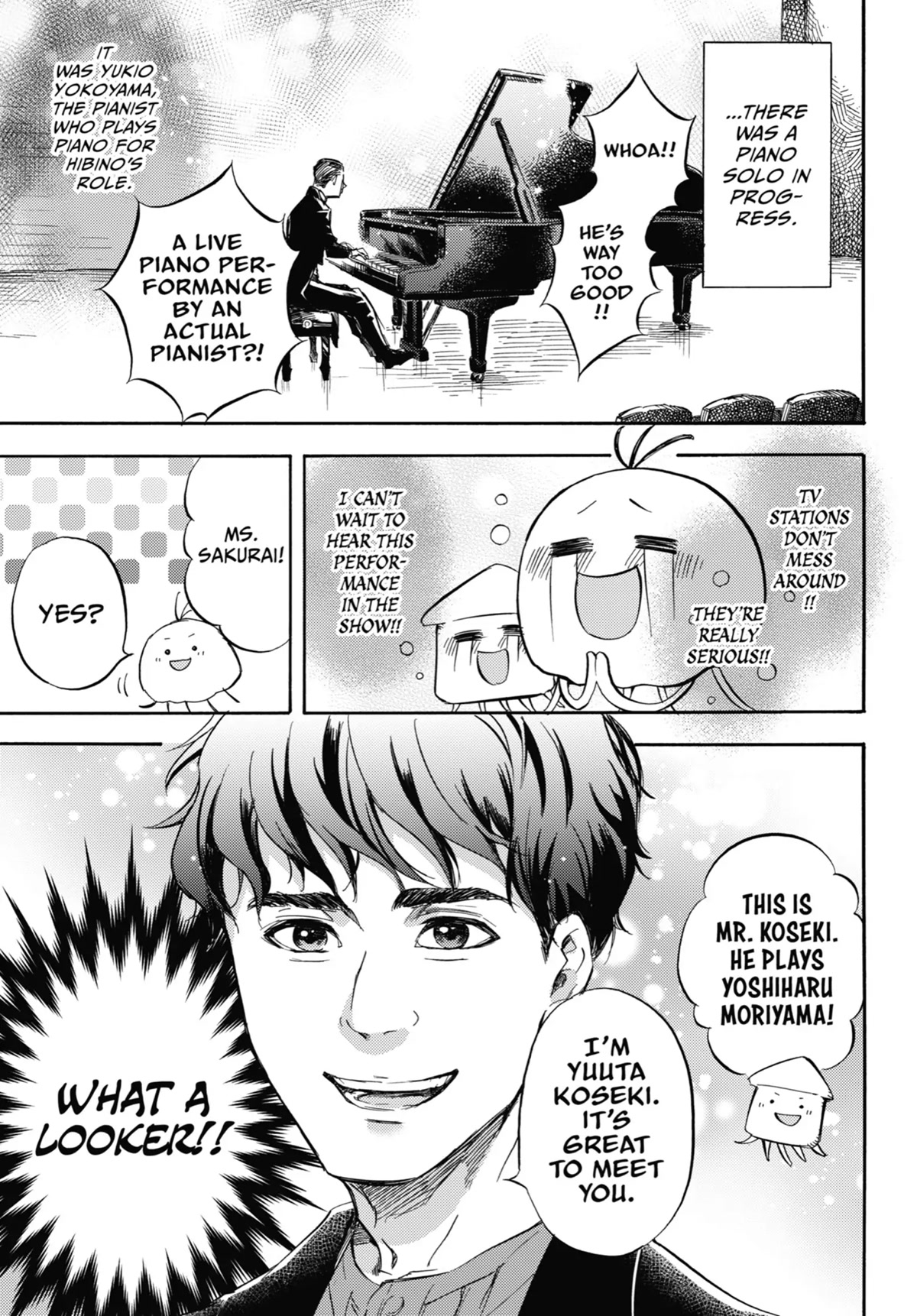 Ojisama to Neko Chapter 73.5 page 3 - Chapter 73.5: Drama Set Visit Report