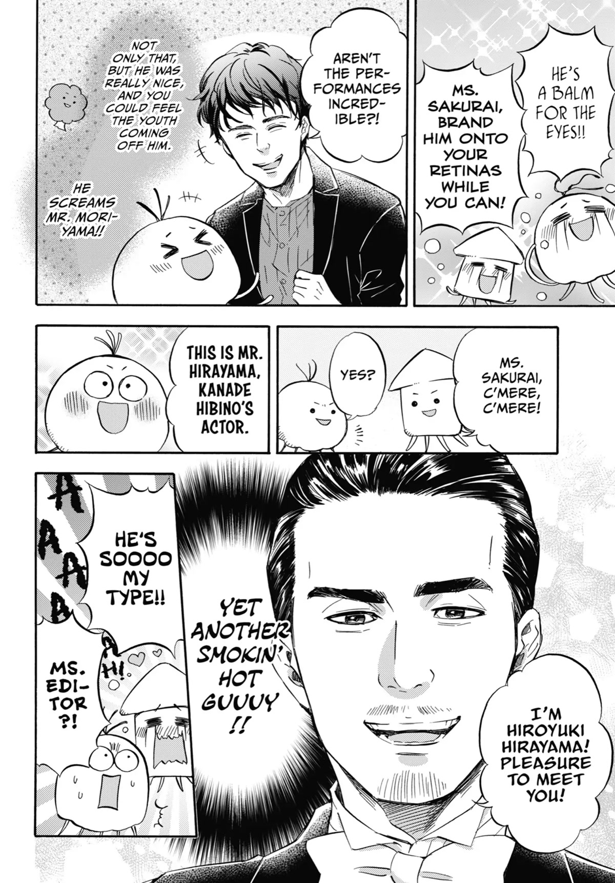 Ojisama to Neko Chapter 73.5 page 4 - Chapter 73.5: Drama Set Visit Report