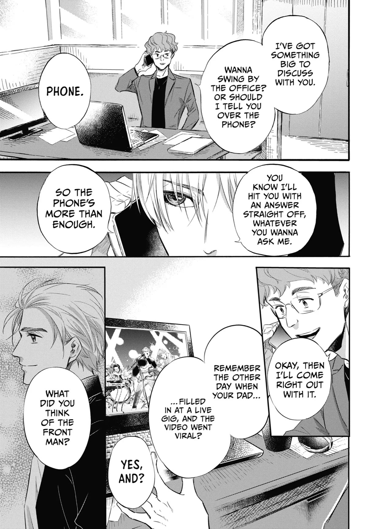 Ojisama to Neko Chapter 77 page 15 - Chapter 77