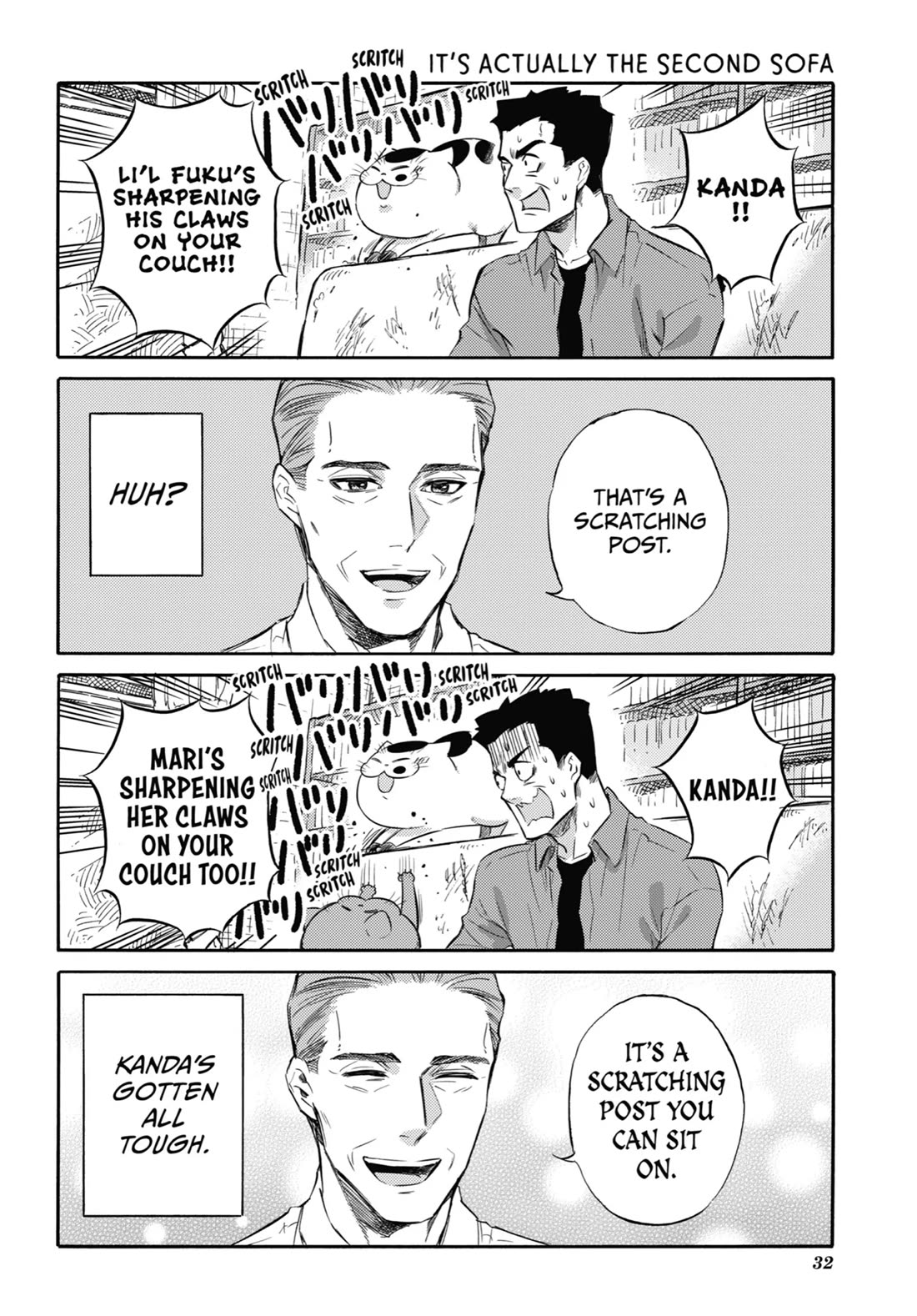 Ojisama to Neko Chapter 86 page 32 - Chapter 86