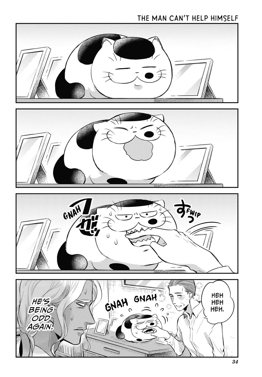Ojisama to Neko Chapter 86 page 34 - Chapter 86