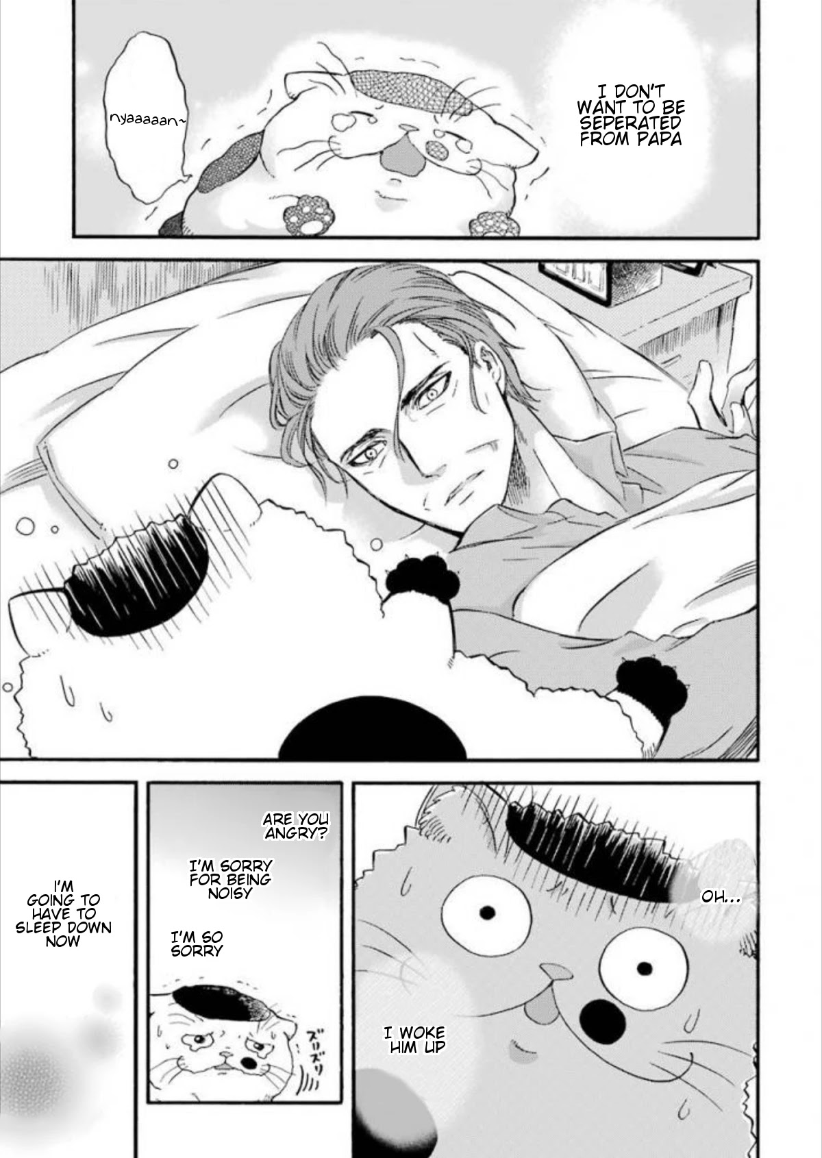 Ojisama to Neko Chapter 9 page 3 - Chapter 9: Goodnight Fukumaru