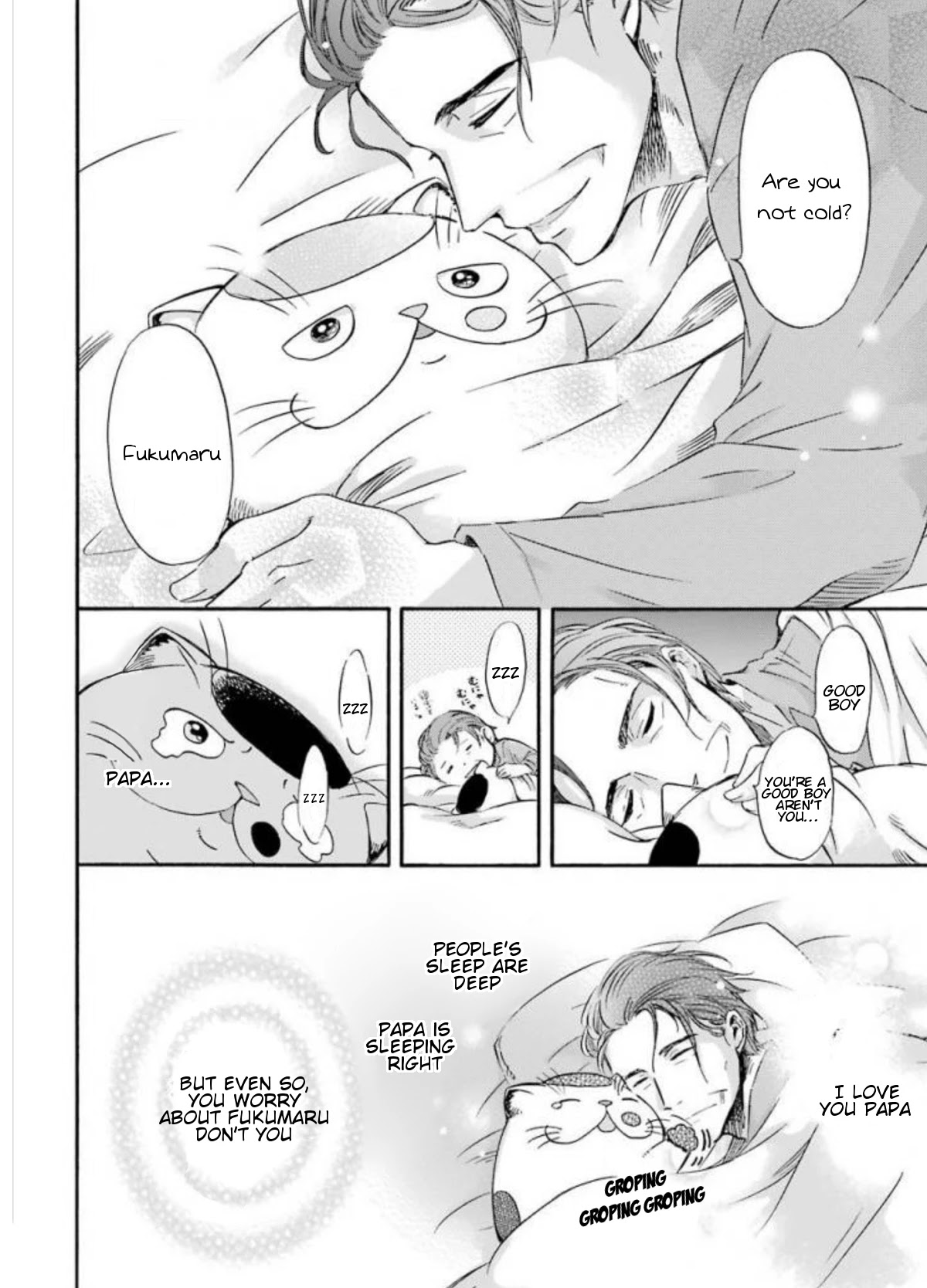 Ojisama to Neko Chapter 9 page 4 - Chapter 9: Goodnight Fukumaru