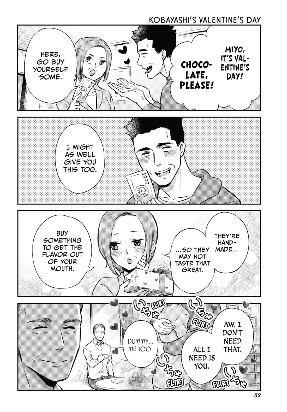 Ojisama to Neko Chapter 92 page 32 - Chapter 92
