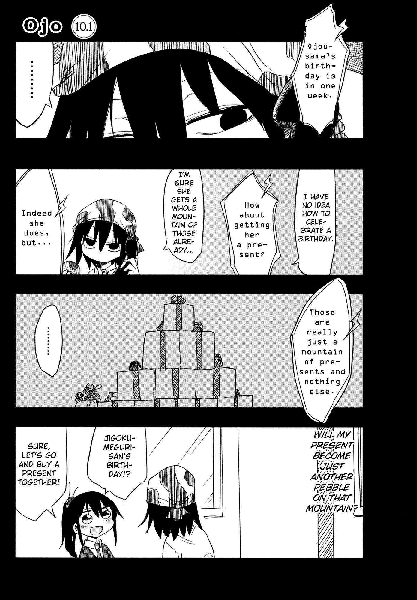Ojojojo Chapter 10.1 page 1 - Chapter 10.1