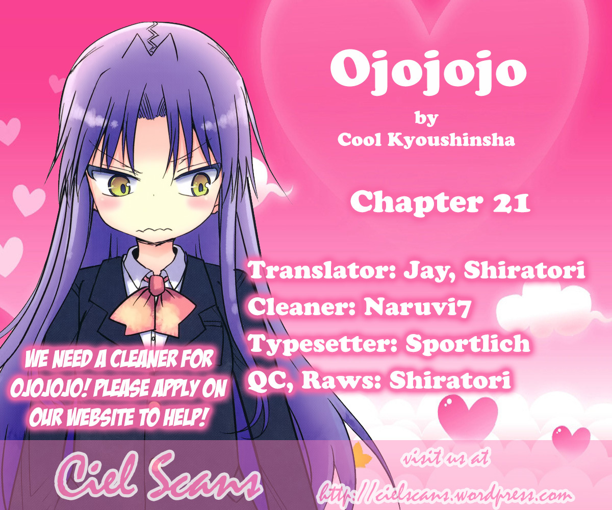 Ojojojo Chapter 21 page 1 - Chapter 21