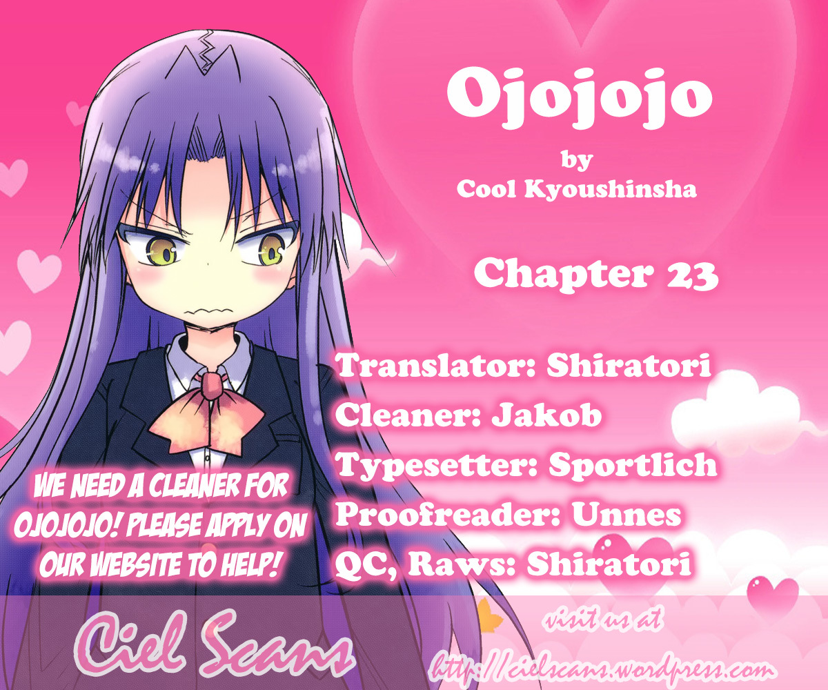 Ojojojo Chapter 23 page 1 - Chapter 23