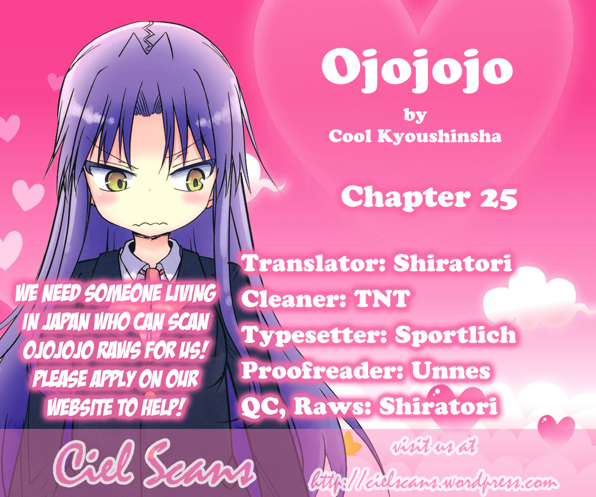 Ojojojo Chapter 25 page 1 - Chapter 25