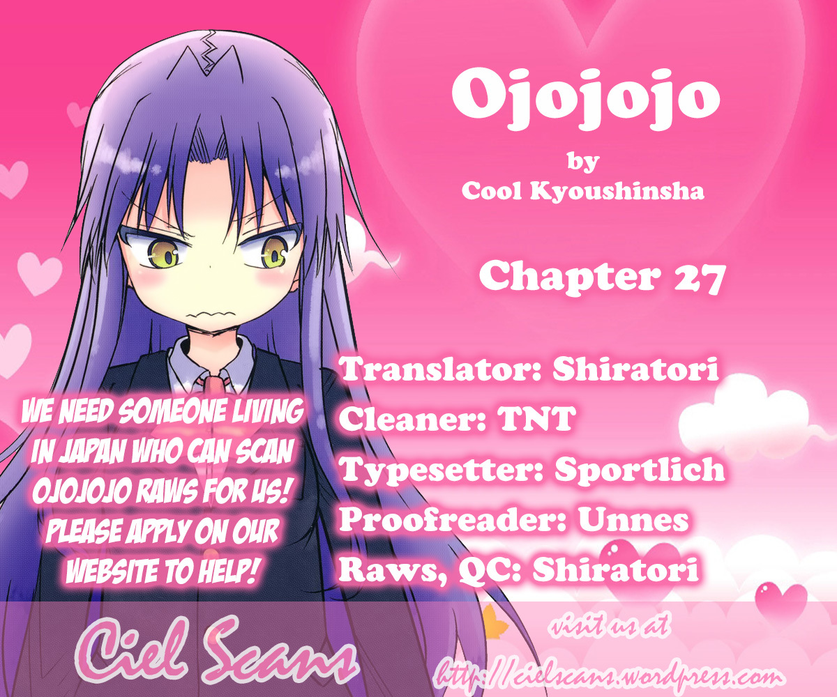 Ojojojo Chapter 27 page 1 - Chapter 27