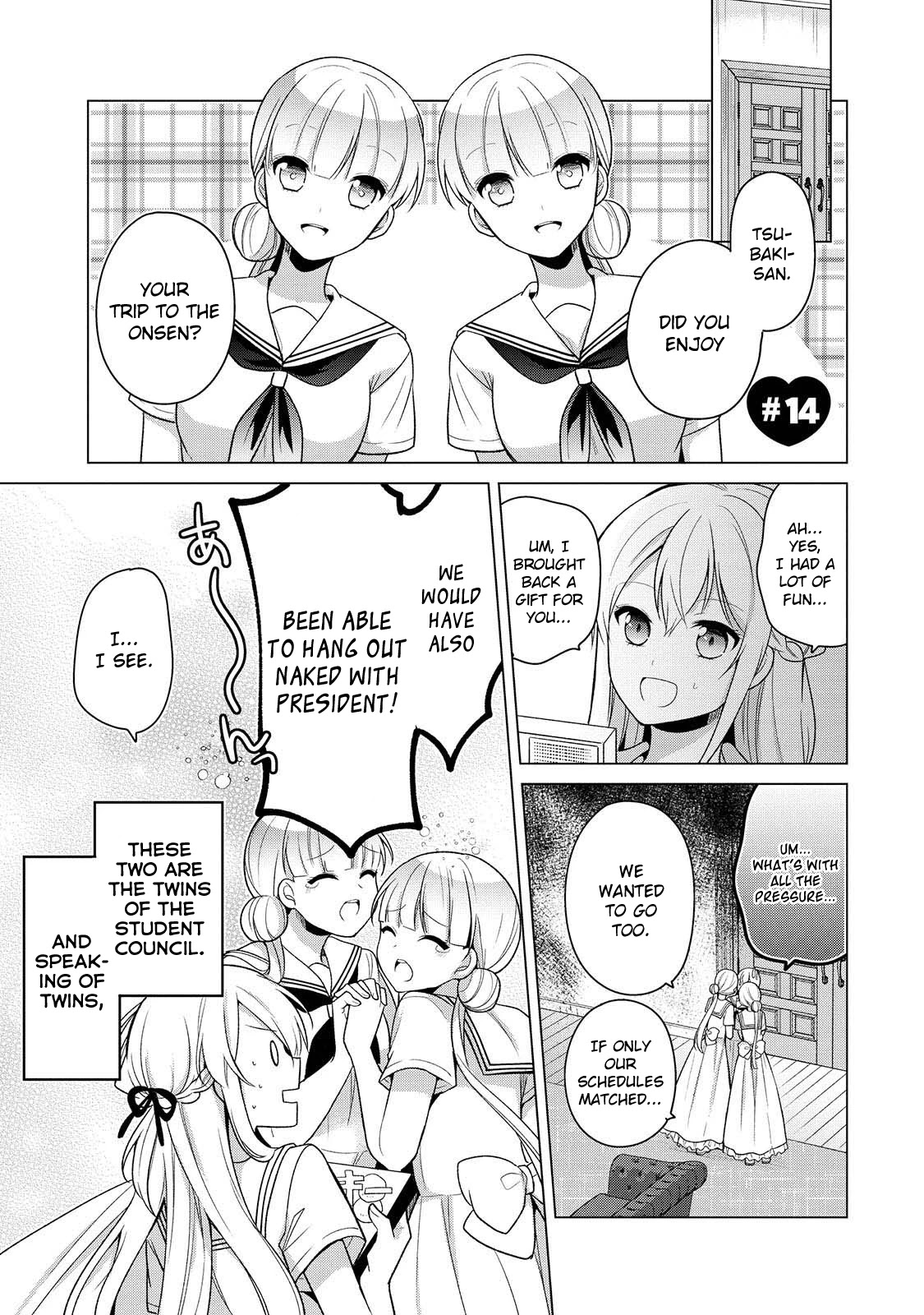 Ojou-sama wa Love Come no Shujinkou ni Naritai! Chapter 14 page 1 - Chapter 14