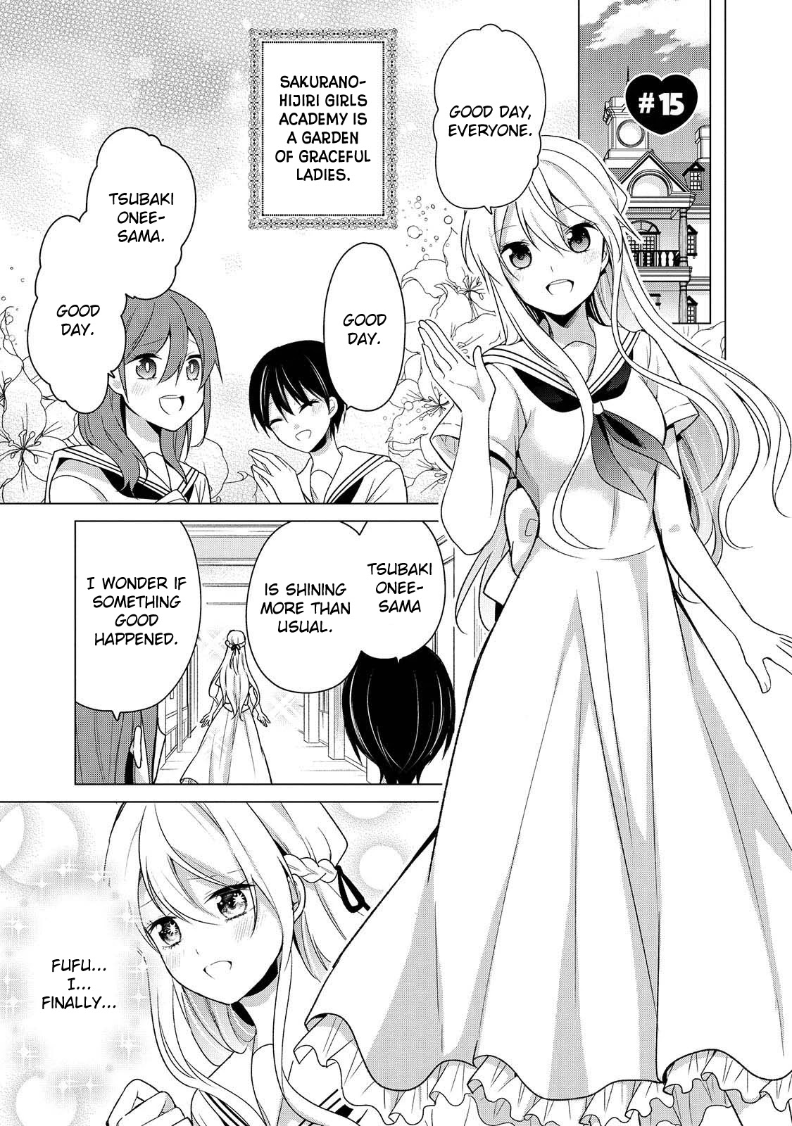 Ojou-sama wa Love Come no Shujinkou ni Naritai! Chapter 15 page 1 - Chapter 15