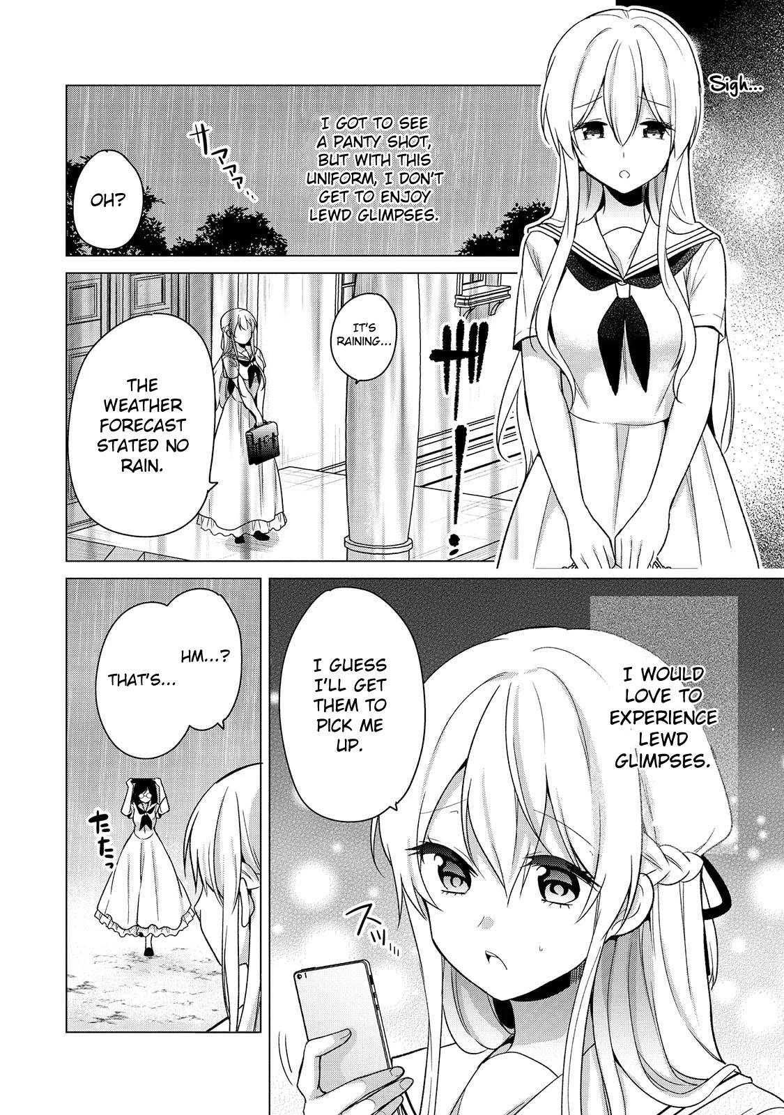 Ojou-sama wa Love Come no Shujinkou ni Naritai! Chapter 18 page 2 - Chapter 18