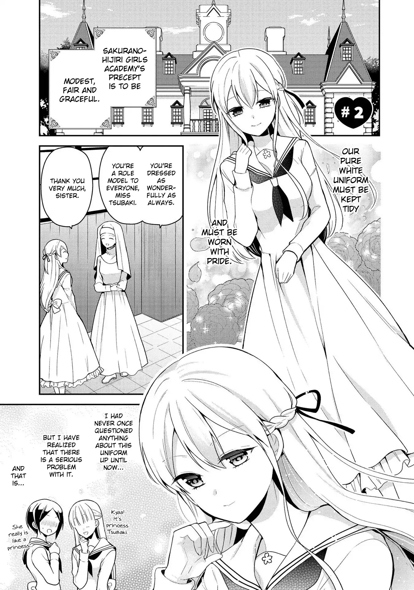 Ojou-sama wa Love Come no Shujinkou ni Naritai! Chapter 2 page 2 - Chapter 2
