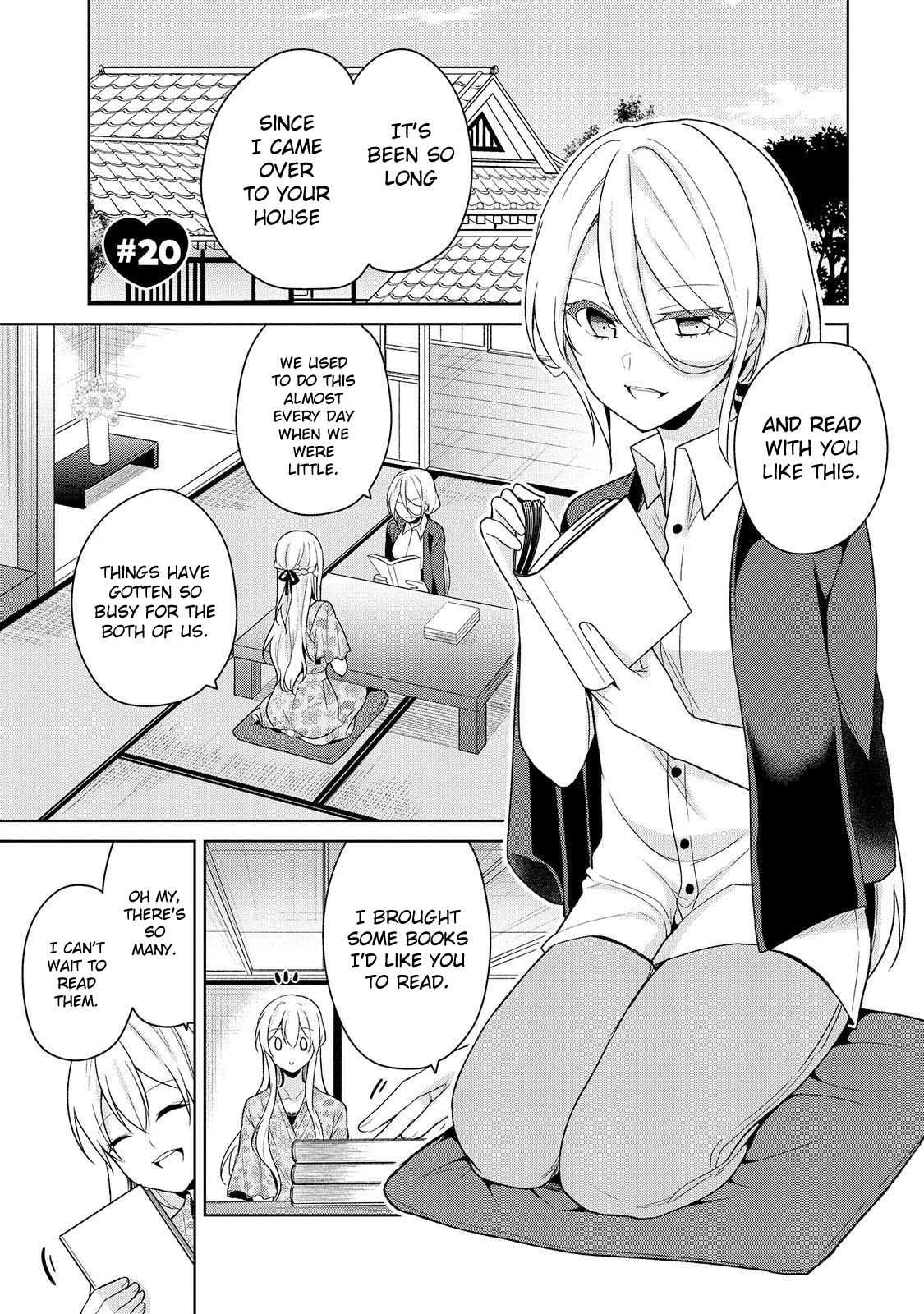Ojou-sama wa Love Come no Shujinkou ni Naritai! Chapter 20 page 1 - Chapter 20