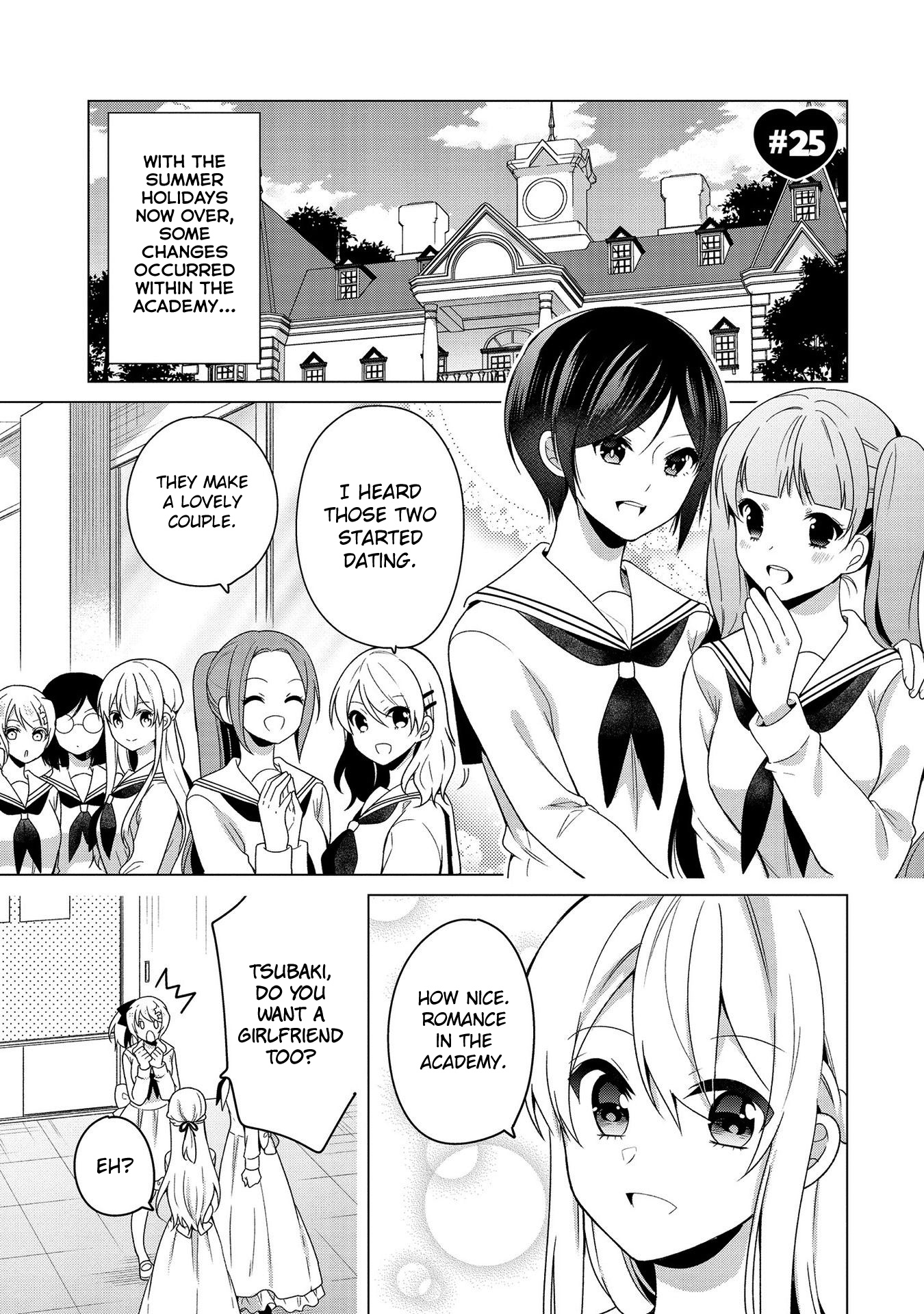 Ojou-sama wa Love Come no Shujinkou ni Naritai! Chapter 25 page 1 - Chapter 25
