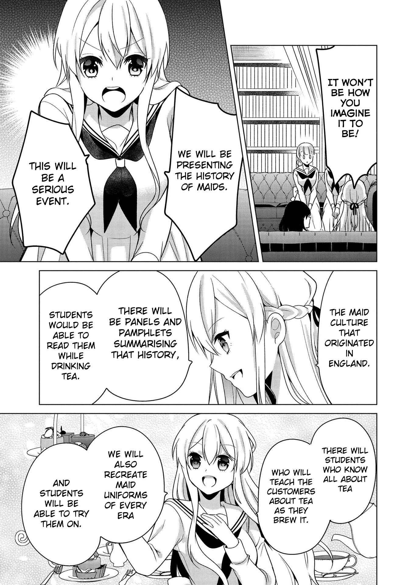 Ojou-sama wa Love Come no Shujinkou ni Naritai! Chapter 26 page 3 - Chapter 26