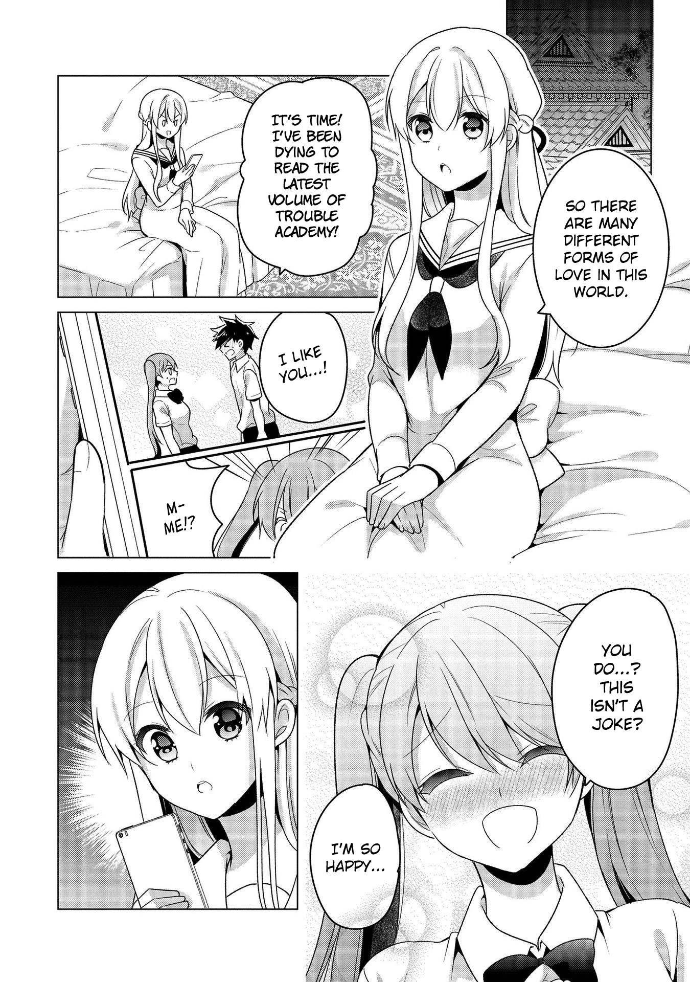 Ojou-sama wa Love Come no Shujinkou ni Naritai! Chapter 26 page 8 - Chapter 26