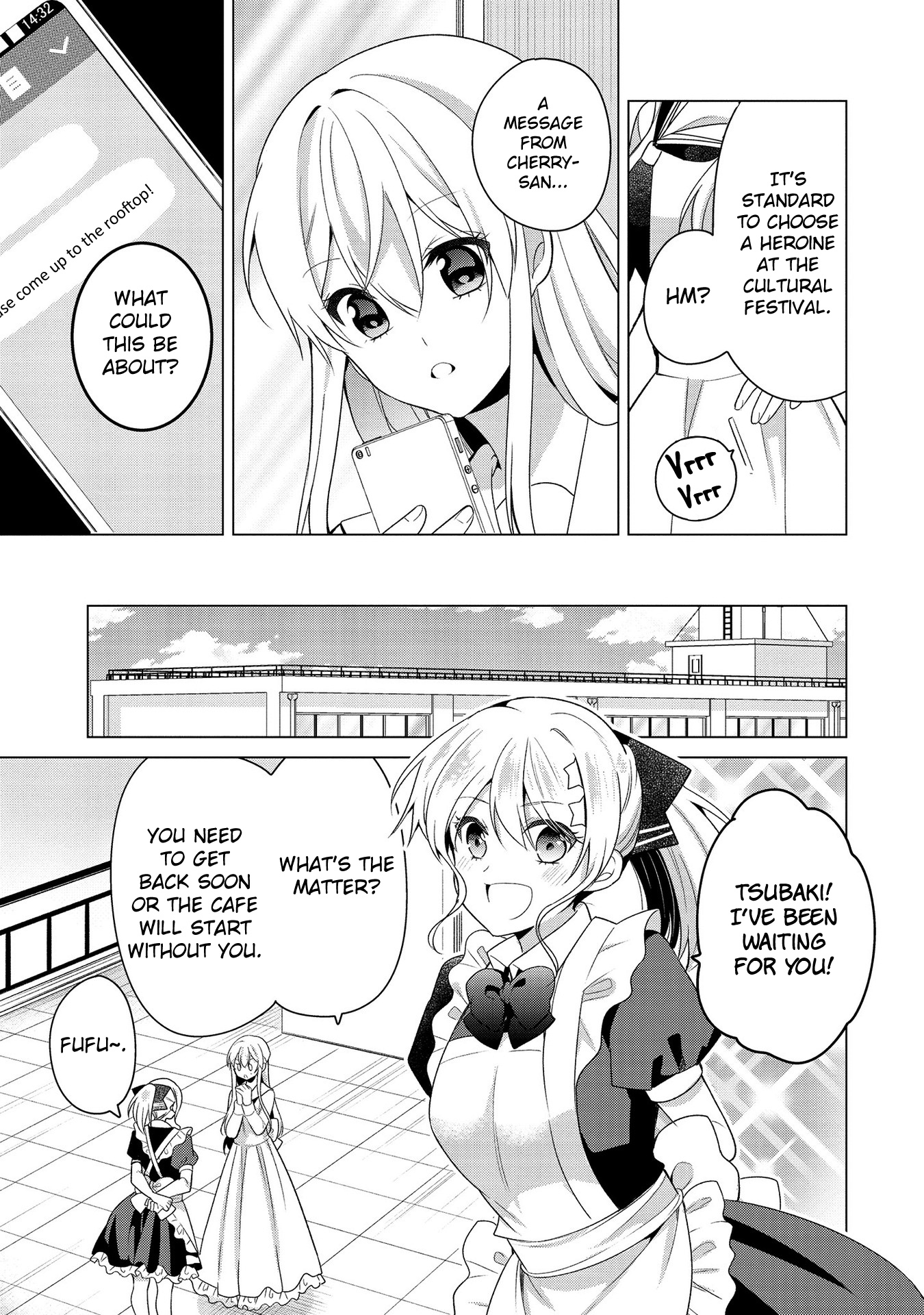 Ojou-sama wa Love Come no Shujinkou ni Naritai! Chapter 27 page 3 - Chapter 27