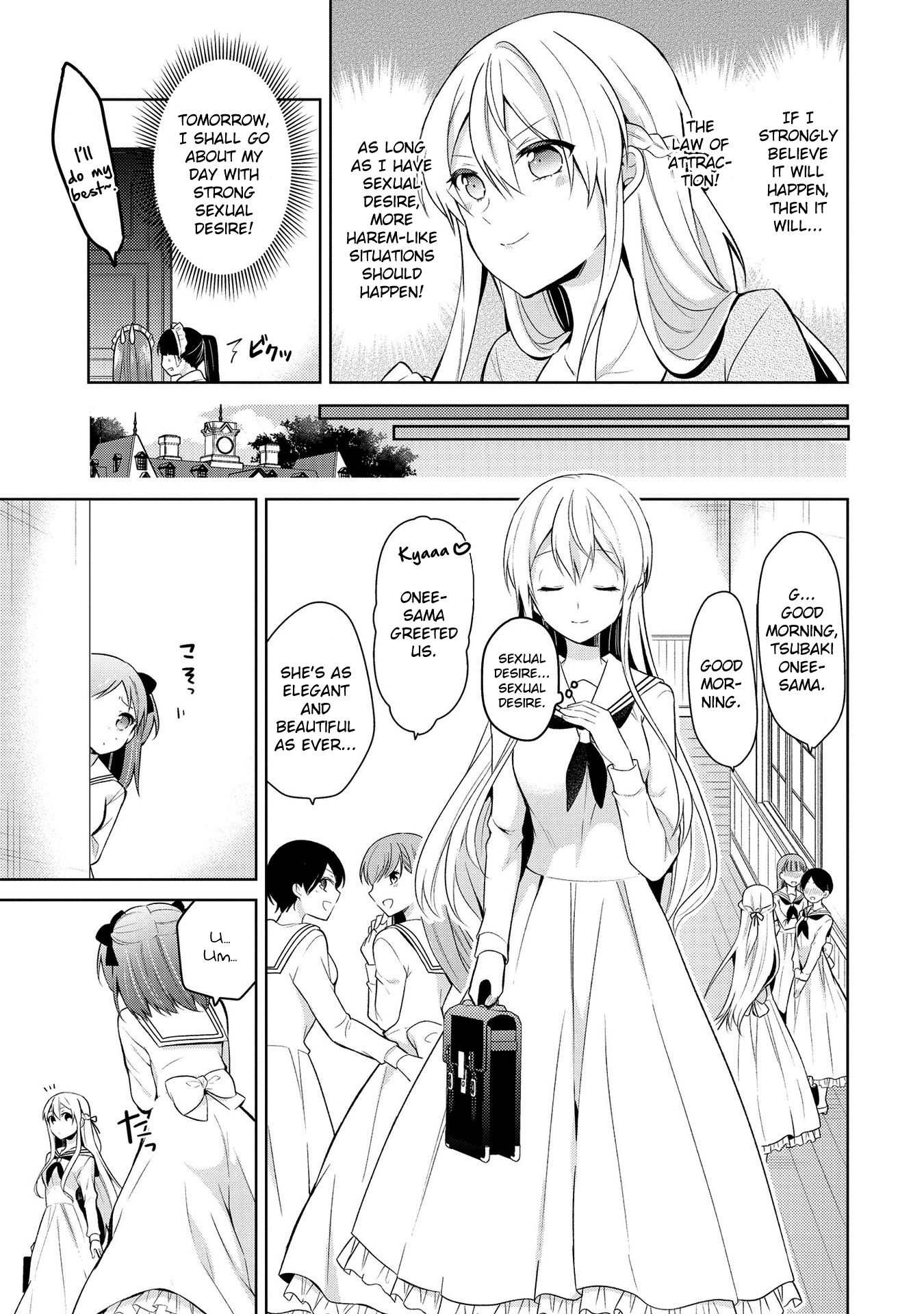 Ojou-sama wa Love Come no Shujinkou ni Naritai! Chapter 3 page 3 - Chapter 3