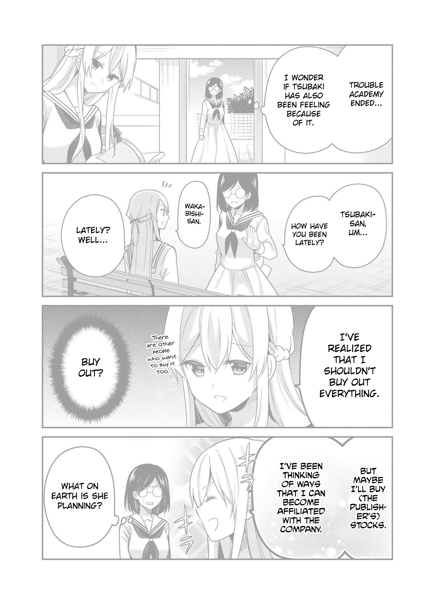 Ojou-sama wa Love Come no Shujinkou ni Naritai! Chapter 30 page 20 - Chapter 30 [END]