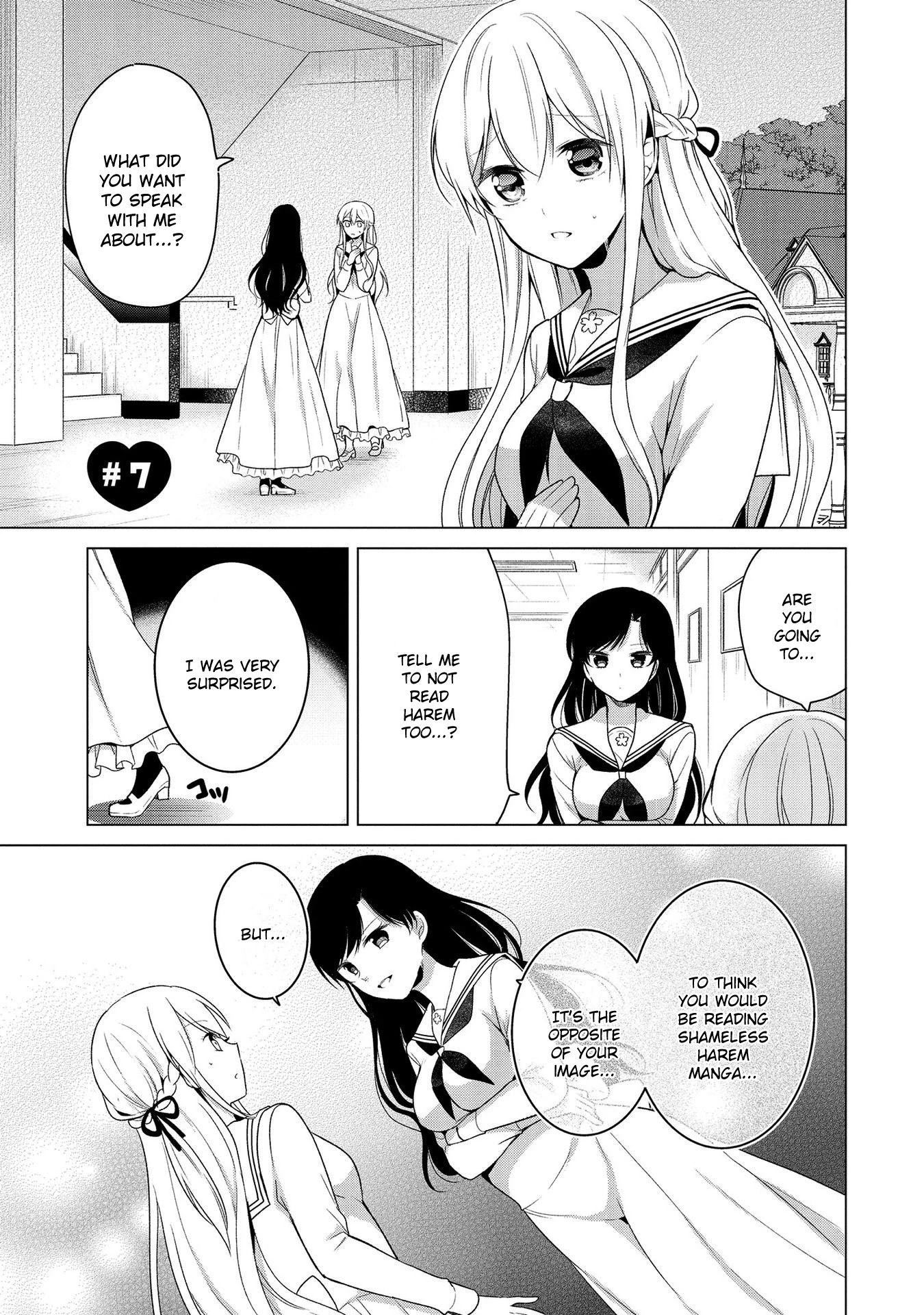 Ojou-sama wa Love Come no Shujinkou ni Naritai! Chapter 7 page 1 - Chapter 7