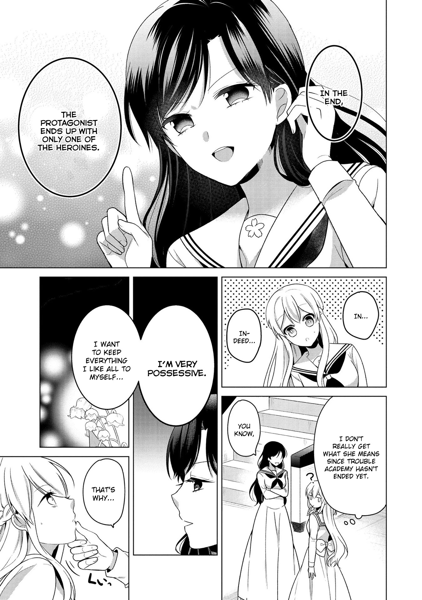 Ojou-sama wa Love Come no Shujinkou ni Naritai! Chapter 7 page 3 - Chapter 7