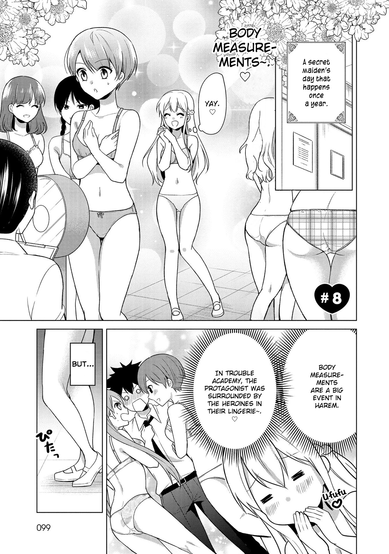 Ojou-sama wa Love Come no Shujinkou ni Naritai! Chapter 8 page 1 - Chapter 8