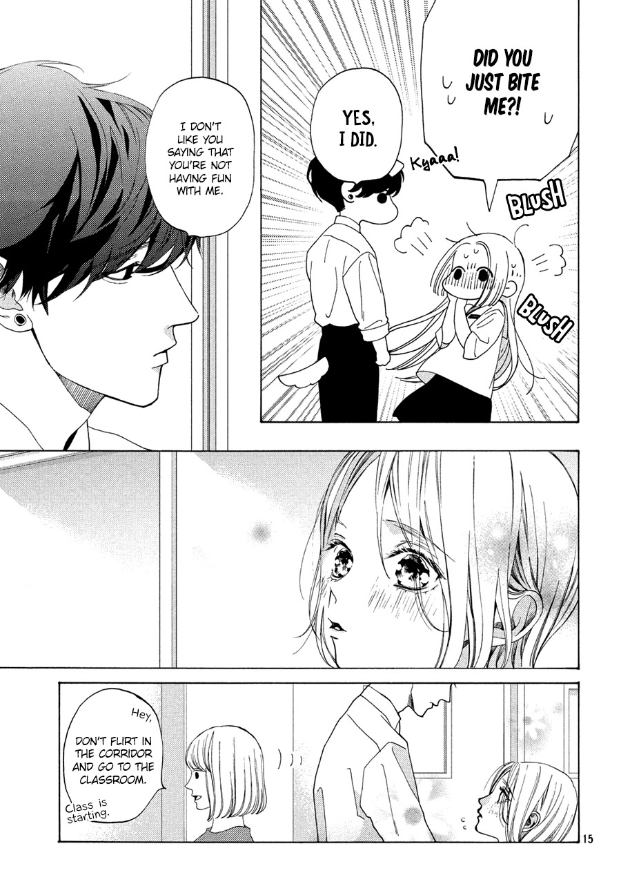 Ojou to Banken-kun Chapter 14 page 15 - Chapter 14: Moon and Clouds